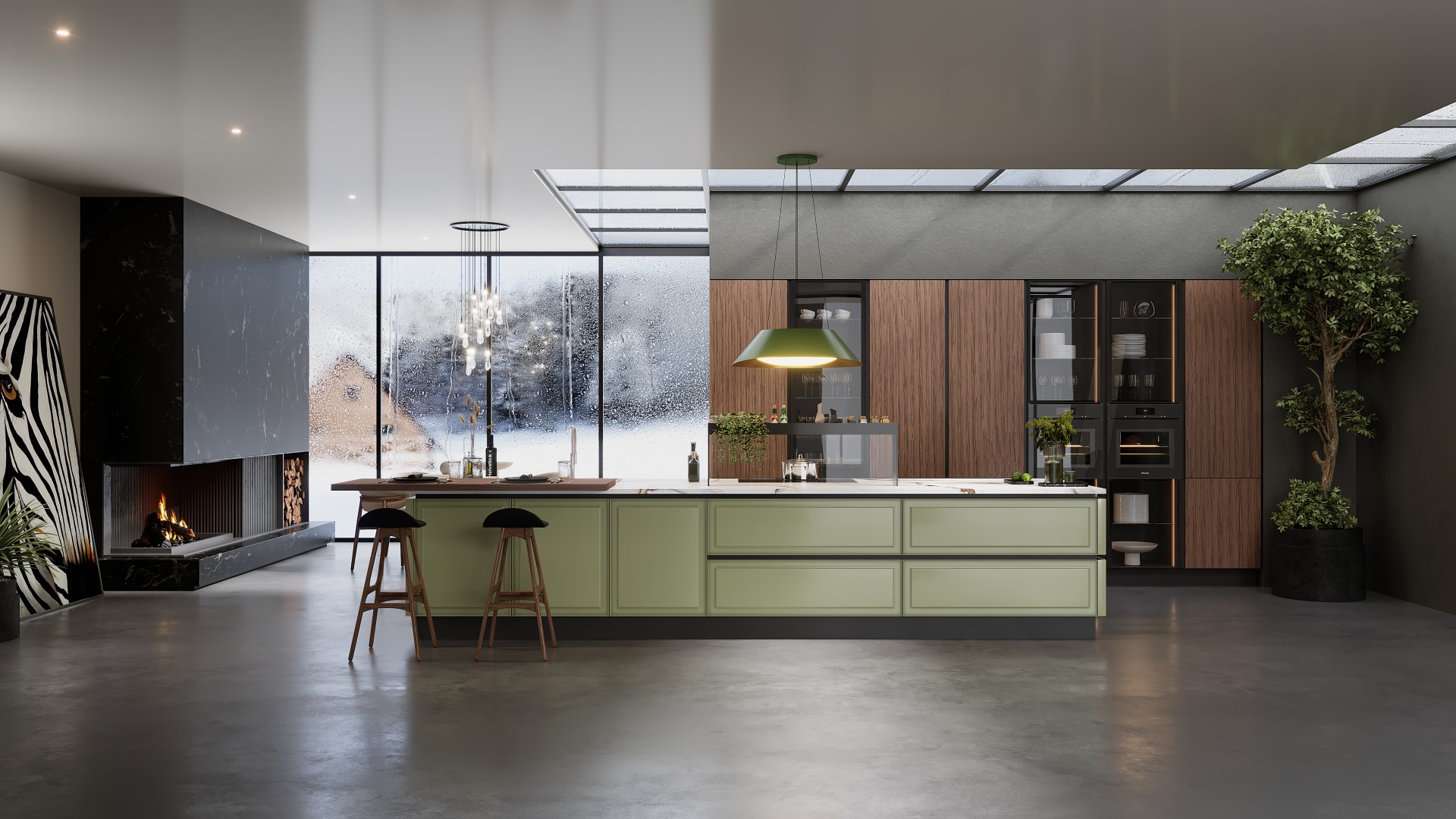 2026’nın Trend Mutfak Modelleri: İtalyan, Amerikan ve Ada Mutfaklar